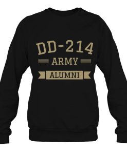 Dd 214 Us Army Alumni Military Veteran Retirement Gift Shirt
