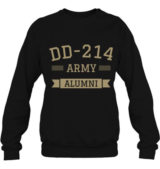 Dd 214 Us Army Alumni Military Veteran Retirement Gift Shirt