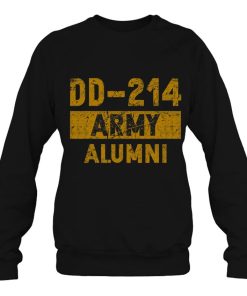 Dd-214 Us Army Alumni Vintage Veteran Retired Military Gift Shirt