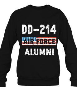 Dd214 Air Force Alumni Retired Veteran Military Shirt
