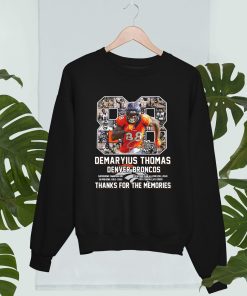 Demaryius Thomas Denver Broncos Thank You For The Memories Shirt 3