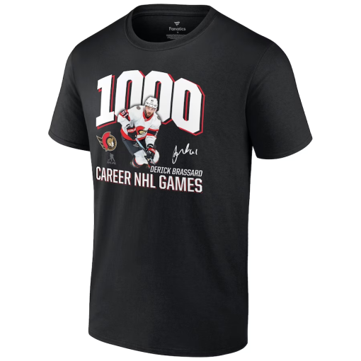 Derick Brassard 1 000 Games Career T-Shirt