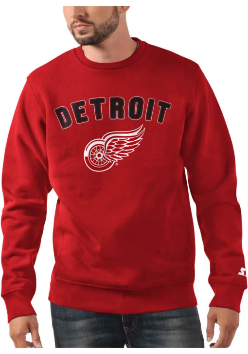 Detroit Red Wings Hockey Fan Unisex Crew Sweatshirt