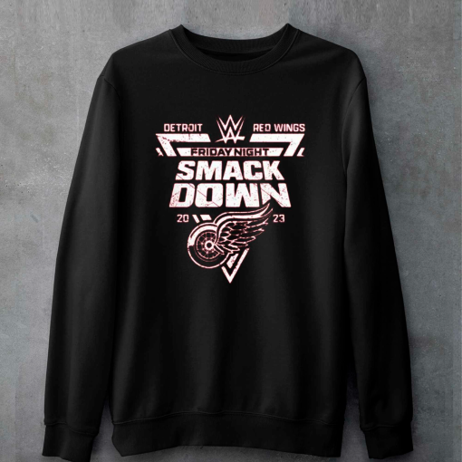 Detroit Red Wings Smack Down 2023 T-shirt