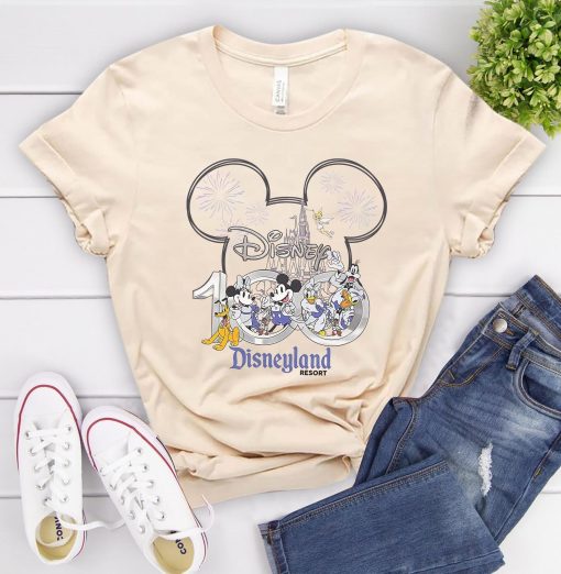 Disney 100 Years Of Wonder Disneyland Resort Shirt