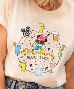 Disney Drinking Around The World Epcot Food And Wine Shirt