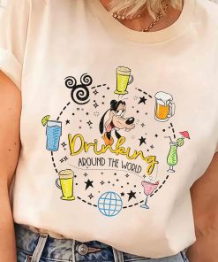 Disney Epcot Food And Wine Drinking Around The World Shirt