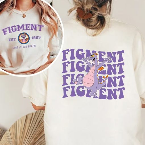 Disney Figment One Little Spark Double Side T-shirt