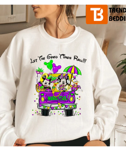 Disney Mardi Gras Carnival Mickey Sweatshirt