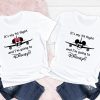 Disney Mickey And Minnie First Flight Couple T-shirt