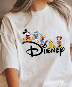 Disney Movie Characters Unisex T-shirt Gift For Fan