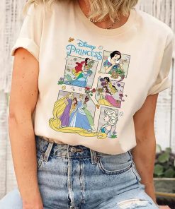 Disney Princess 100 Years Of Wonder Disneyland Anniversary T-shirt