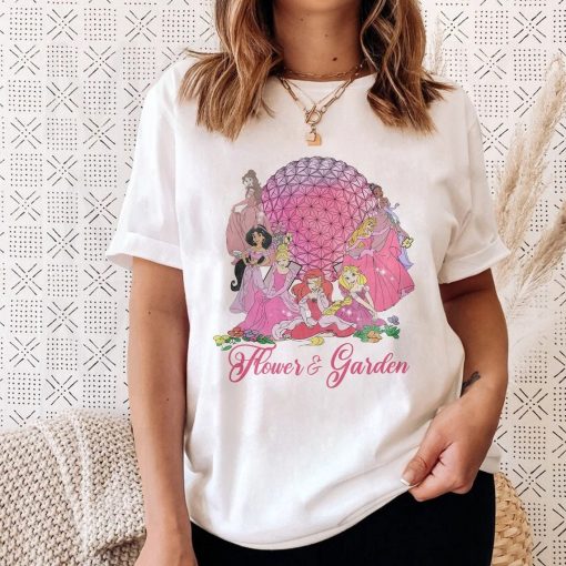Disney Princess Epcot Flower And Garden T-shirt