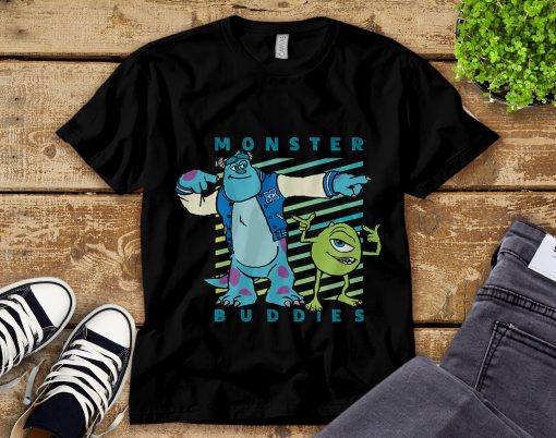 Disney Sulley And Mike Wazowski Monster Buddies T-Shirt Gift For Kids