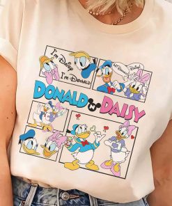 Disney Vacation 2023 Donald Daisy Disneyworld Disneyland Family Shirt