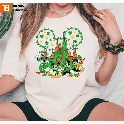 Disneyland St Patricks Day Shamrock Disney T-shirt