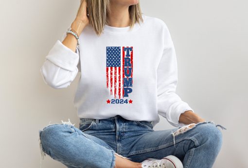 Donald Trump 2024 Take America Back Flag Shirt