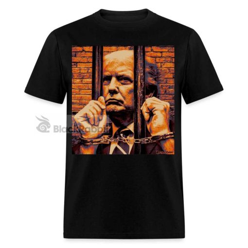 Donald Trump In Prison Jail Indicted President Arrested Unisex Classic T-Shirt