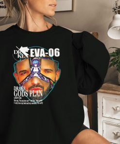 Drake Evangelion Eva 06 Gods Plan Sweatshirt Drake Evangelion Eva 06 Gods Plan Sweatshirt