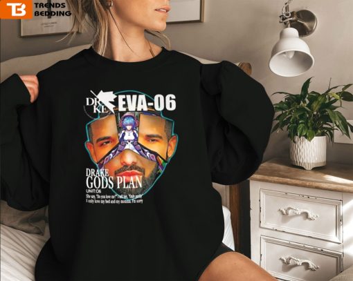 Drake Evangelion Eva 06 Gods Plan Sweatshirt
