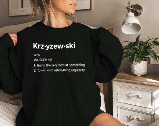 Duke Coach K Krzyzewski Definition Shirt