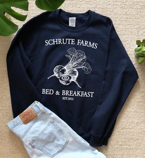 Dwight Schrute Farms Bed And Breakfast Sweatshirt