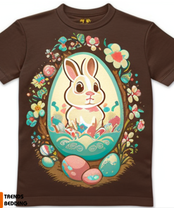 Easter Egg Bunny Unisex Tee Shirt 2023