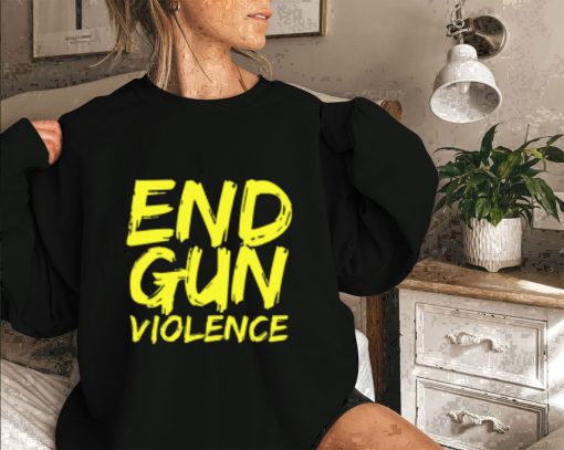 End Gun Violence Pray For Texas Stop Shirt