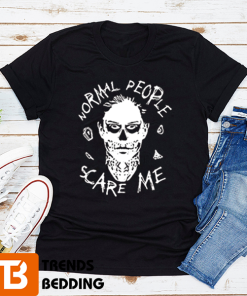 Evan Peters Normal People Scare Me Unisex T-Shirt