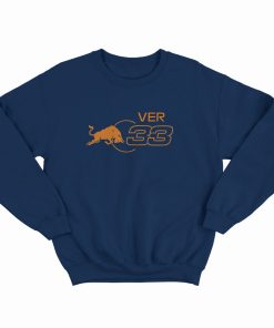 F1 2021 Max Verstappen VER #33 Motorsport Red Bull Racing Crewneck Sweatshirt