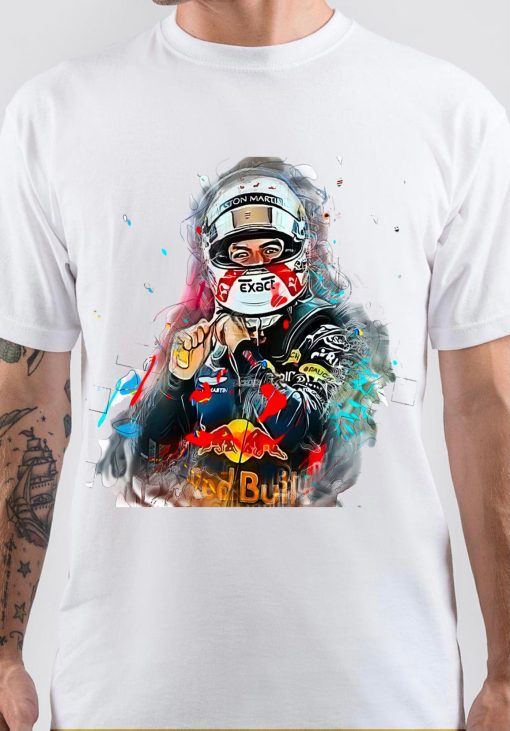 F1 RedBull Team Max Verstappen Art TShirt