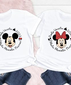 Family Vacation Making Memories Together Mickey And Minnie T-shirt