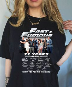 Fast And Furious Anniversary Shirt