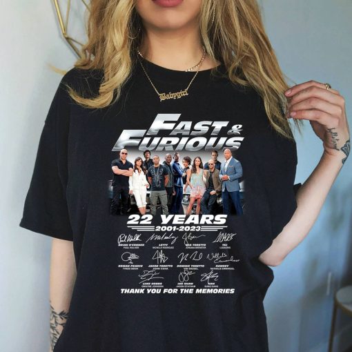 Fast And Furious Anniversary Shirt