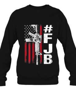 Fjb Pro America For Joe Biden Gun Usa Distressed Flag Shirt