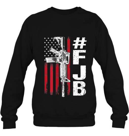 Fjb Pro America For Joe Biden Gun Usa Distressed Flag Shirt