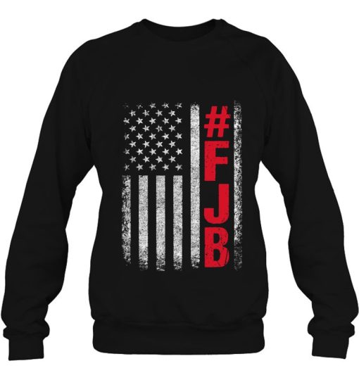 Fjb Pro America For Joe Biden Usa Distressed Flag Shirt