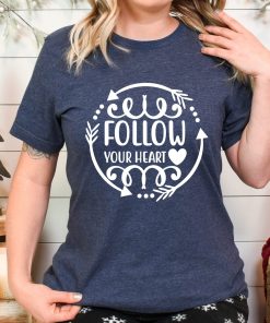 Follow Your Heart Retro Valentine’s Day Hug Me Shirt