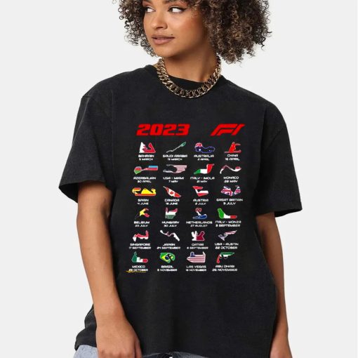 Formula 1 Calendar 2023 F1 Shirt