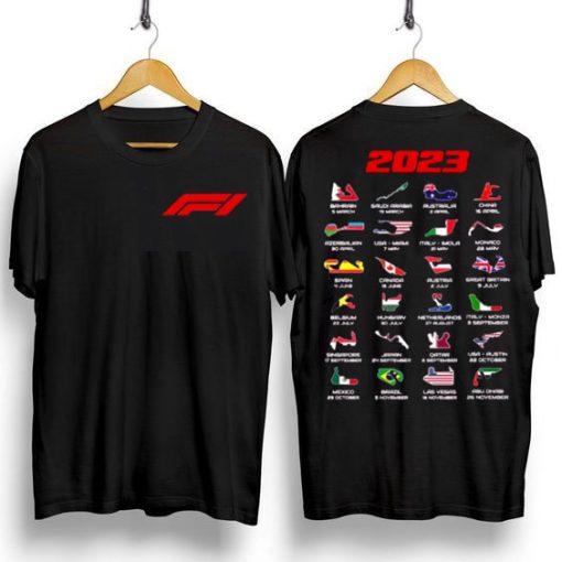Formula 1 Calendar 2023 T-Shirt