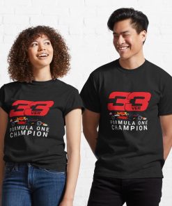 Formula One Champion Max Verstappen 33 Unisex T-Shirt Formula One Champion Max Verstappen 33 Unisex T-Shirt
