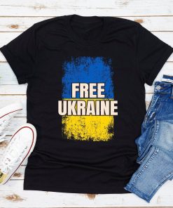 Free Ukraine I Stand With Shirt