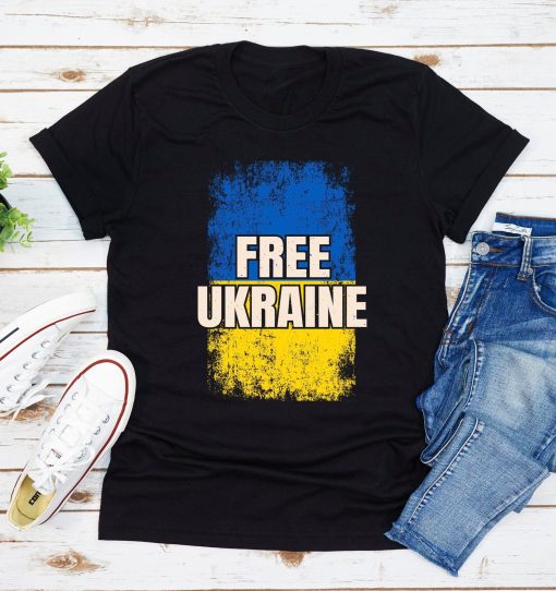 Free Ukraine I Stand With Shirt