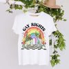 Frog And Toad Gay Rights Shirt Rainbow Colors Pride