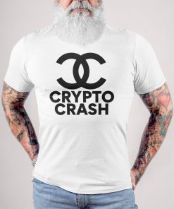 Funny Bitcoin Crypto Crash Tee