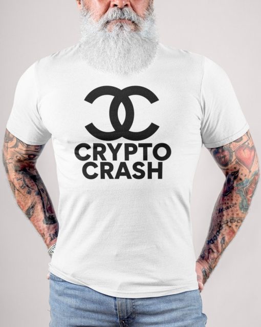 Funny Bitcoin Crypto Crash Tee