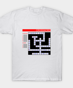 Funny Demolish Crossword T-Shirt