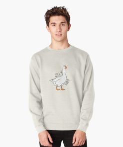 Funny Duck Silly Goose Crewneck Sweatshirt 1