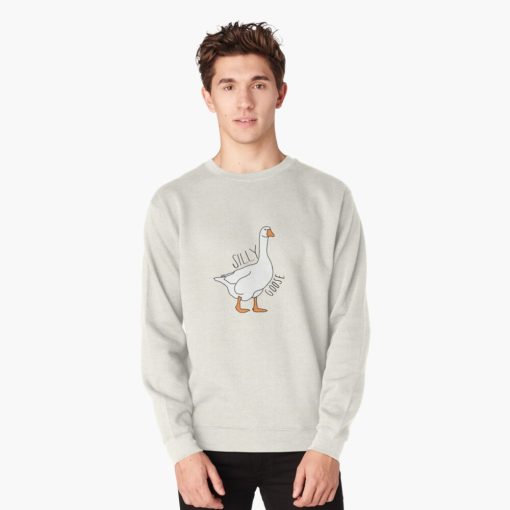 Funny Duck Silly Goose Crewneck Sweatshirt