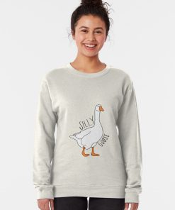 Funny Duck Silly Goose Crewneck Sweatshirt 2